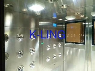 Высоковольтный тоннель ливня воздуха 220V 380V 50HZ для чистой комнаты индустрии