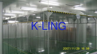 Комната ИСО8 Софтвалл чистая/вертикальная ламинарная будочка воздушных потоков с блоком фильтра Х14 ХЭПА