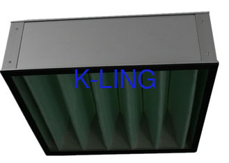 Промышленное стекло - фильтр MERV16 банка волокна v для системы вентиляции AHU