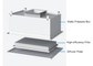 Шкаф коробки фильтра выхода воздуха HEPA высокой эффективности пластиковый бойкий стальной
