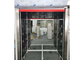 Дуть индукции автоматического тоннеля ливня воздуха груза двери завальцовки PVC ультракрасный