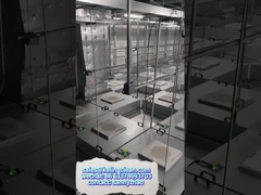 Гальванизированный листовой вентилятор фильтра с весом 125 кг и низким уровнем шума 45 дБ