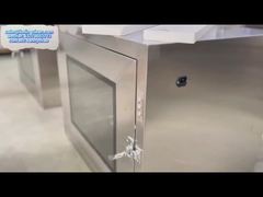 Стерилизация / дезинфекция чистой комнаты пропускной ящик с механическим перекрытием Шэньчжэнь или погрузочный порт