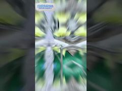  Moisture Resistant Pocket Air Filter Galvanized Steel Aluminum Alloy Frame for HVAC Systems Demo