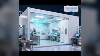 Модульное чистое помещение для микроэлектроники, сертифицированное по стандарту ISO