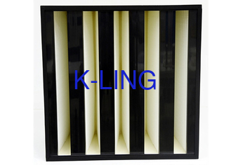Компактное стекло - тип коробки фильтровальной бумаги волокна с пластиковым фильтром банка вентиляции v рамки