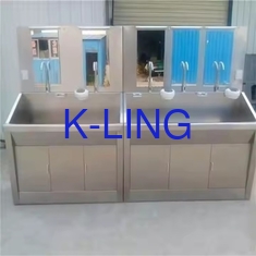 Умывальник класса А со свободным дизайном и внешними размерами 1175*875*350 мм