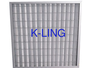 Крытые селитебные плиссированные воздушные фильтры панели для чистой комнаты, высокой емкости пыли