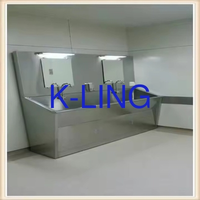 Внешний размер медицинской мойки 1175*875*350 мм с классом очистки и настраиваемой вместимостью