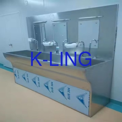 Внешний размер медицинской мойки 1175*875*350 мм с классом очистки и настраиваемой вместимостью