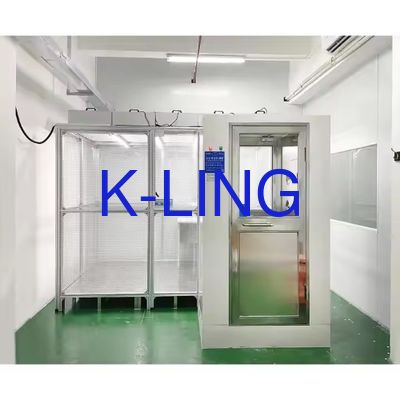 Модульное чистое помещение из алюминиевого каркаса - идеальное решение для работы в чистых помещениях