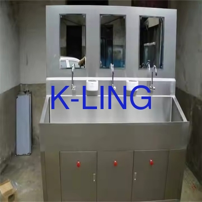 Умывальник класса А со свободным дизайном и внешними размерами 1175*875*350 мм