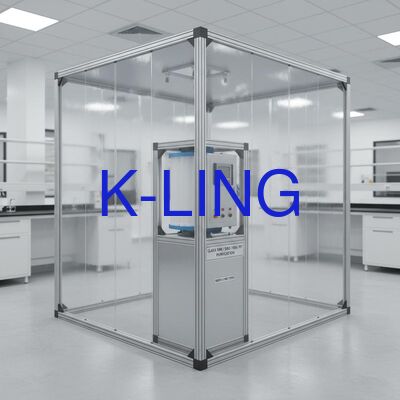Модульная чистая комната Softwall с очисткой класса 1000/ISO5/ISO6/ISO7, отдельно стоящая или настенная, с HEPA-фильтром и предварительным фильтром