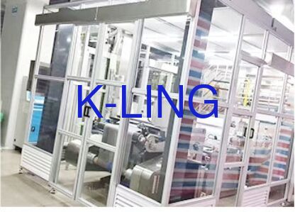 Модульная чистая комната с PVC-винил пол, включая двухслойное вакуумное органическое стекло и 1000 уровень чистоты для лаборатории