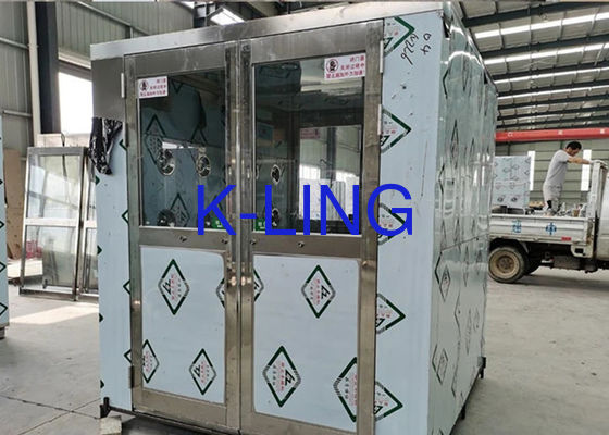 Автоматический дуя ливень воздуха чистой комнаты с системой сокращения шума