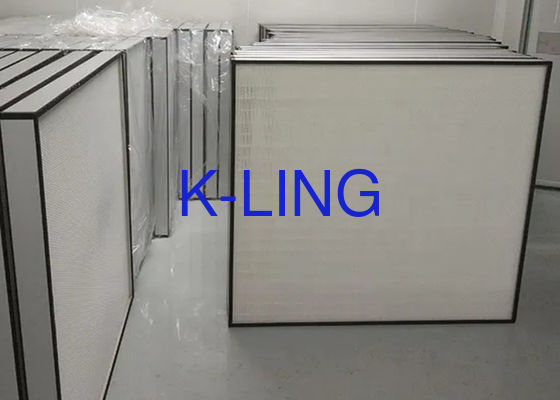 Проток воздуха HEPA воздушный фильтр с эффективностью 99,995% и скоростью воздуха 0,45 м/с