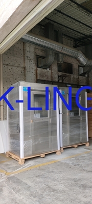 В верхней части - воздушный душ из нержавеющей стали 304 со скоростью воздуха 20-25 м/с и типом сборки модуля