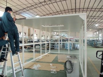 Комната Софтвалл компактного оборудования очищения воздуха чистая с анти- занавесом решетки Стайк
