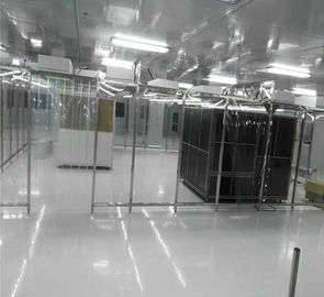 Будочка Софтвалл ламинарной подачи занавеса ПВК ИСО6 чистая с мини- фильтром Плеац ХЭПА