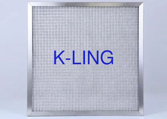 Высокотемпературные устойчивые плиссированные воздушные фильтры панели сопротивляются 300 градус цельсий
